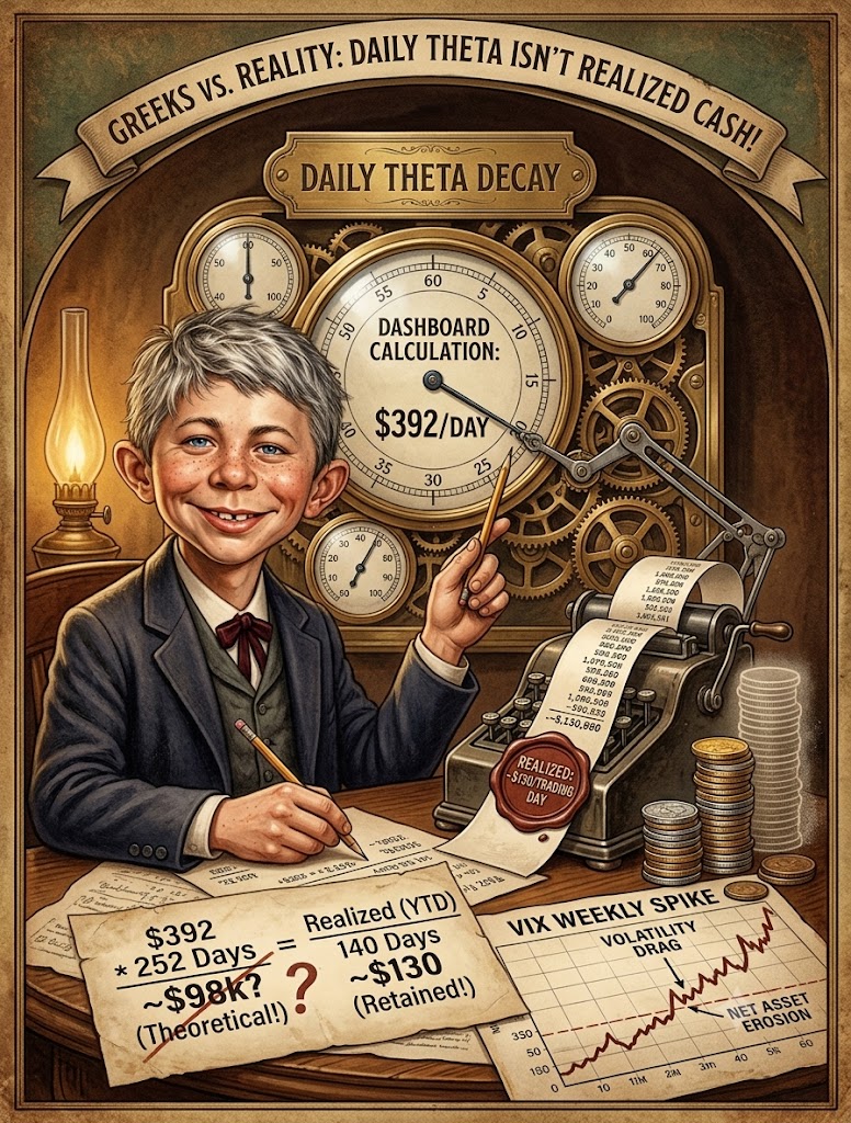 Greeks vs. Reality: Why Your Daily Theta Isn’t Your Daily Paycheck